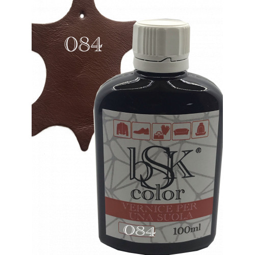 Фарба для шкіри колір коньяк bsk-color 100 мл