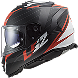 Мотошолом LS2 FF800 II Storm Nerve (червоний), фото 3