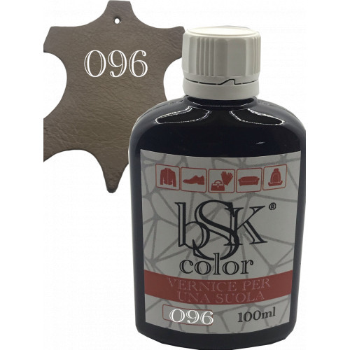Фарба для шкіри колір оливково-коричневий bsk-color 100 мл
