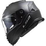 Мотошолом LS2 FF800 II Storm Solid Matt (чорний), фото 3