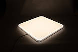 Світлодіодний світильник Z-LIGHT 86 Вт 6500 Lm квадратний білий+ пульт управління, фото 5