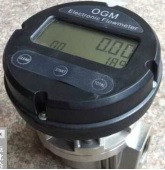 Витратомір ОГМ-СС-25 ЛСД (OGM-SS-25LCD) 20-120л./хв. нержавіюча сталь, фото 1