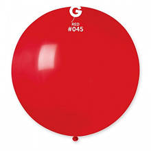 Латексна кулька пастель Червоний 31"/45/80см Red