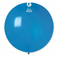 Латексна кулька пастель Синій 31"/10/80см Blue Gemar