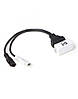 Перехідник VAG 2x2 Audi Skoda VW Фольцваген на OBD2 16pin, фото 4