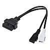 Перехідник VAG 2x2 Audi Skoda VW Фольцваген на OBD2 16pin, фото 6