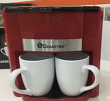Крапельна кавоварка Domotec MS-0705 на 2 чашки (500W)
