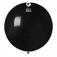 Латексна кулька пастель Чорний 31"/14/80см Black Gemar