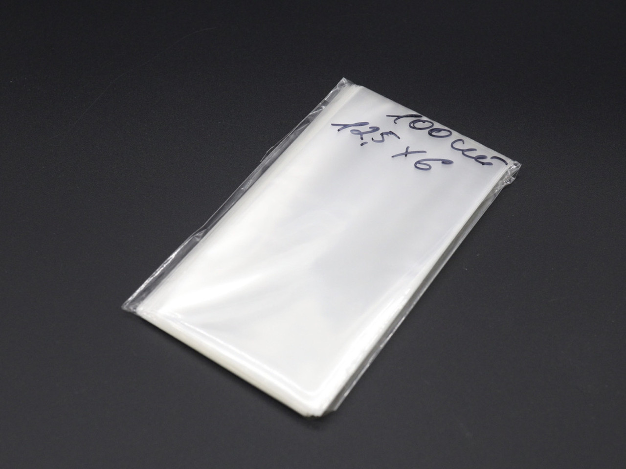 Пакети Поліпропіленові без липкої стрічки. 12,5х6см. 25мкр. 100шт/уп. для пакування та зберігання пакувальні, фото 1