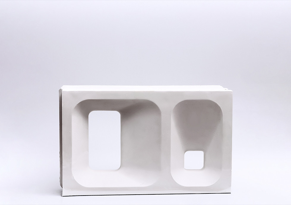 Гіпсові 3D перегородки "Куб"