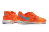 Футзалки Nike Lunar Gato II IC orange, фото 2