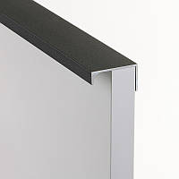 Ручка U 9, 5000 мм, чорний