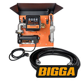 Bigga Gamma AC-45 - вузол для заправки дизельним паливом з лічильником, 220В, 45 л/хв.