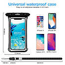 Водонепроникний пакет для документів, смартфона FONKEN 1шт., фото 6