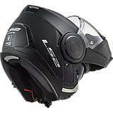 Мотошлем LS2 FF902 Scope Solid Matt Black + pinlock, фото 7