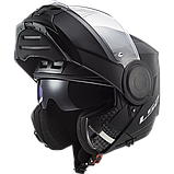 Мотошлем LS2 FF902 Scope Solid Matt Black + pinlock, фото 6