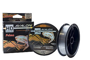 Волосінь проста HD Avalon Флюорокарбон 0.20 mm 100m