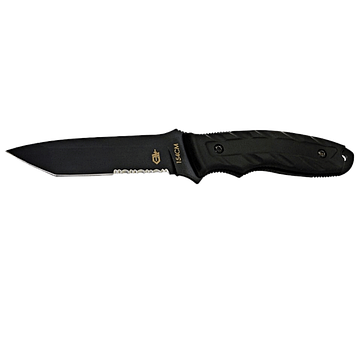 Ніж з нержавіючої високовуглецевої сталі Gerber CFB Tanto Serrated з серрейторним лезом