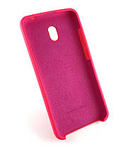 Чохол для Xiaomi Redmi 8A накладка на бампер протиударний Silicone Cover рожевий, фото 3