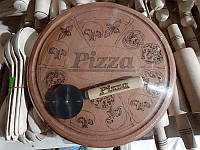 Доска для пиццы с резаком