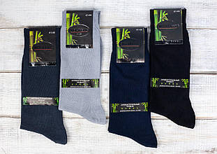 Чоловічі високі шкарпетки Монтекс літні  антибактеріальні, подвійна п'ятка, без шва, розмір 41-44, 12 пар\уп. асорті