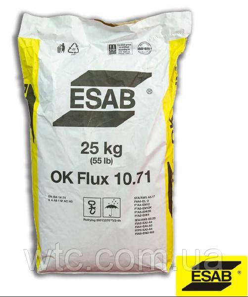 Флюс для зварювання OK Flux 10.71 25.00кг, 55lb