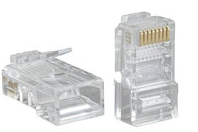 Конектор RJ-45 8P8C UTP (пач. 100 шт.) 