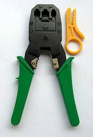 Кліщі обтискні RJ45 RJ11 у блістері 8p6p4p KSModern KS-315