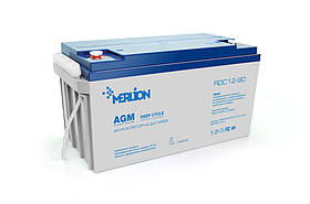 Акумуляторна батарея MERLION RDC12-90, 12 V 90 Ah