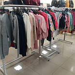 Стійка "Острів" для одягу біла, фото 6