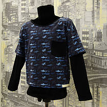 Реглан для хлопчика акули Five Stars KX0285-116p, фото 2