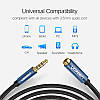 Кабель аудіо Ugreen 4 pin 3.5 mm подовжувач 1.5 М Black (AV118), фото 4