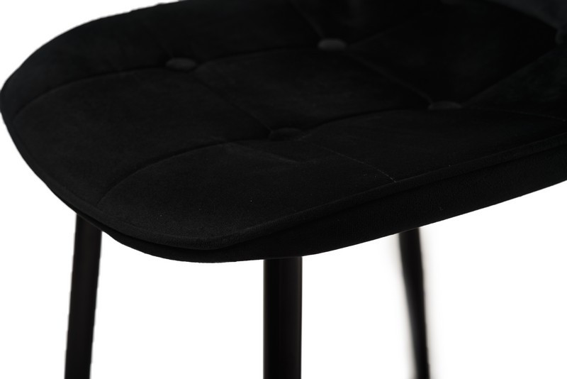 Кухонный стул M-01-3, черный велюр - фото 7 - id-p34885253
