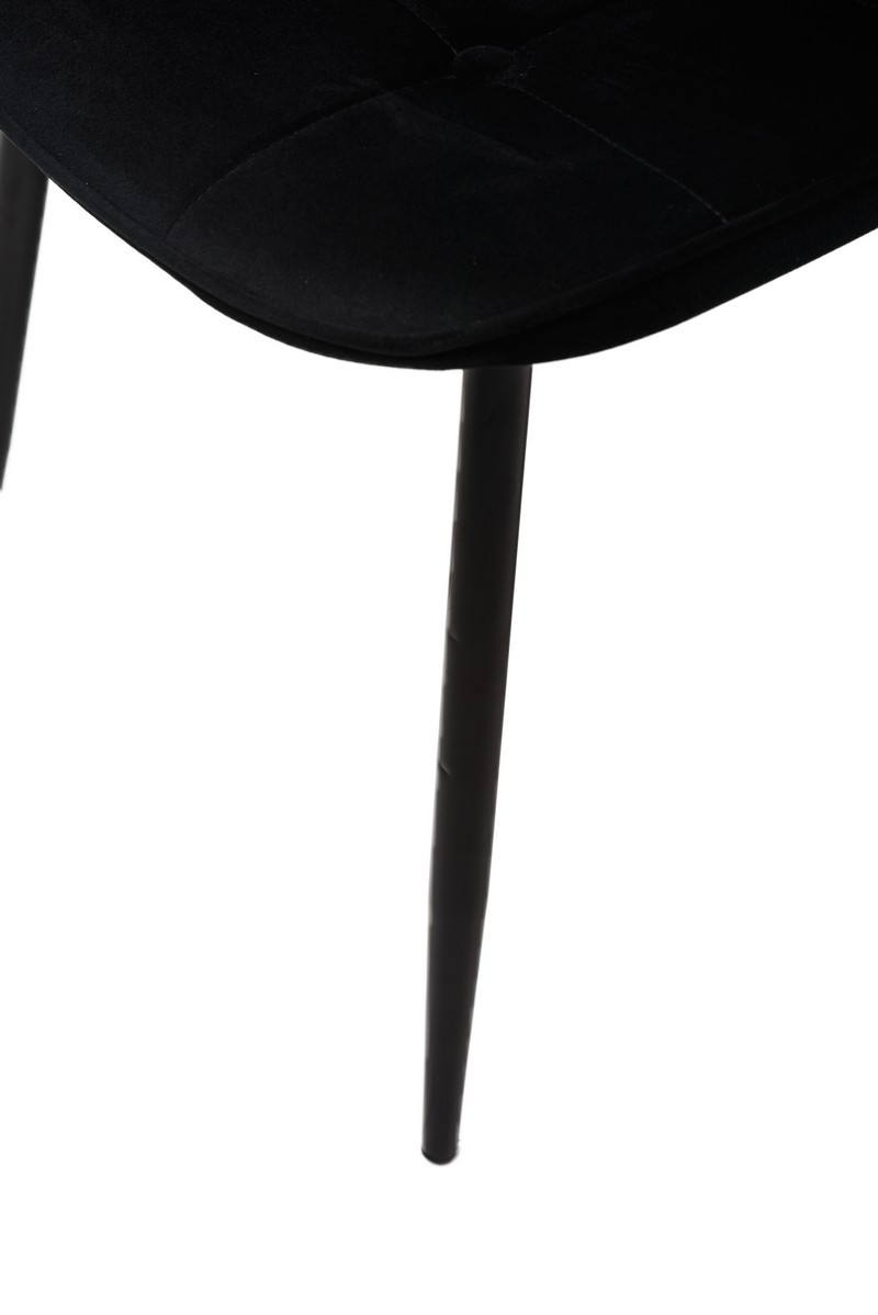 Кухонный стул M-01-3, черный велюр - фото 9 - id-p34885253
