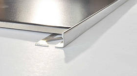 Куточок для плитки з нержавіючої сталі Pawotex 10 мм 3 м ST10