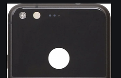 Скло задньої кришки Google Pixel XL M1 5.5", колір чорний, Quite Black, оригінал