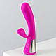 Інтерактивний рожевий кролик-вібратор Ohmibod Fuse for Kiiroo Pink, фото 4