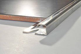 Куточок для плитки нержавійка Pawotex 9 мм 2.5 м STQ9