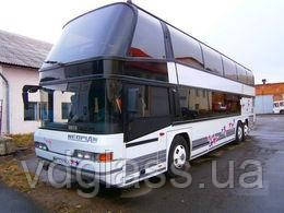 Neoplan 122 лобове скло верхнє
