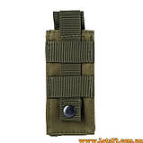 Підсумок для магазину ПМ Форт 17 ножа ліхтарика MOLLE підсумок для магазина Олива, фото 2