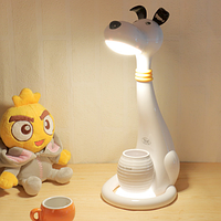Детская умная настольная лампа-ночник "Собака" белая, 10Вт 3000-6500К 3 режима