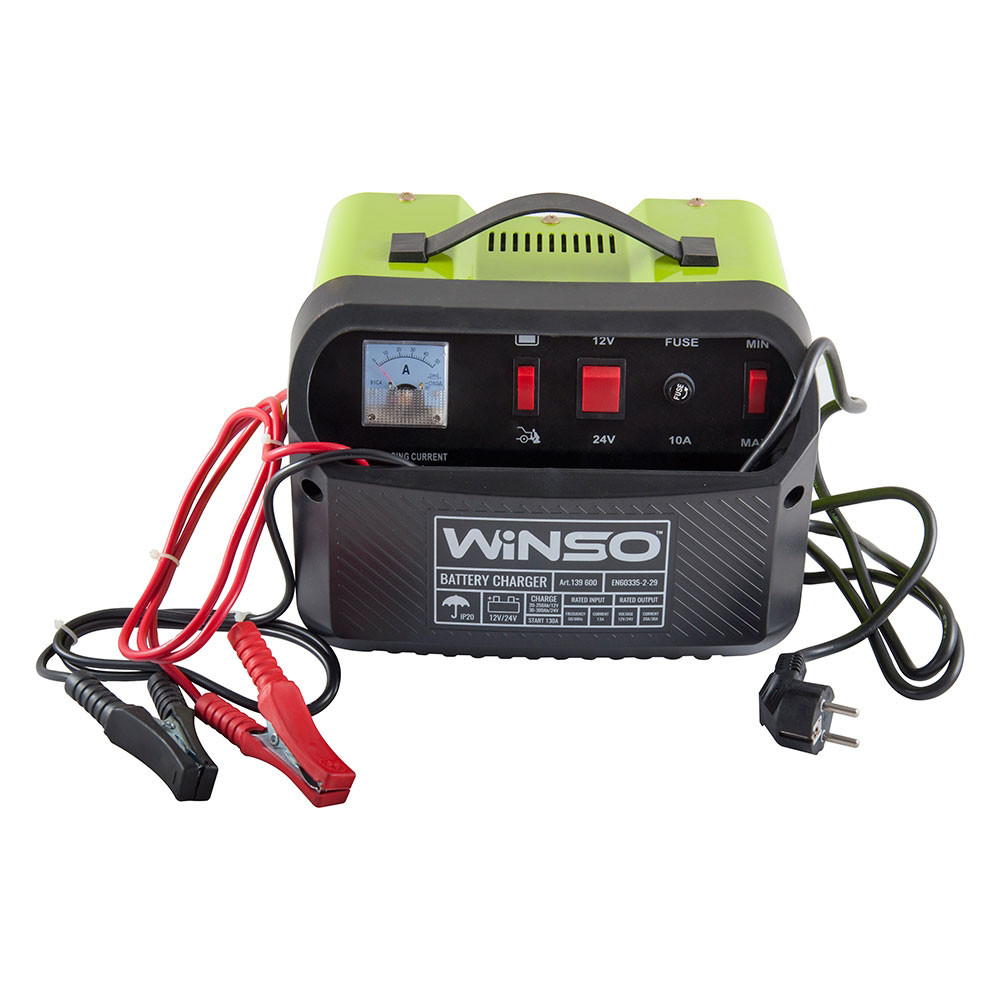 Пускозарядний пристрій для акумуляторів Winso 139600 (30A)