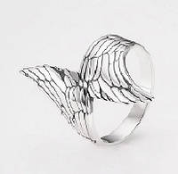 Кольцо женское серебряное Крылья