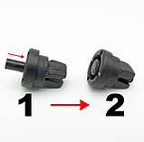 Кліпса кріплення задньої полиці багажника Renault Clio, Laguna, Megane, Scenic/Nissan Qashqai ОЕМ: 7705099001, фото 4