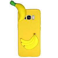 Чехол Cartoon 3D Case для Samsung G955 Galaxy S8 Plus Бананы