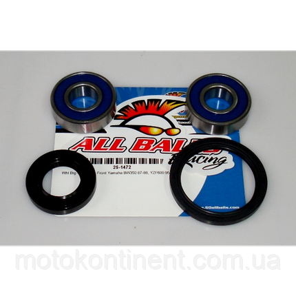 ALL BALLS 25-1472 підшипники переднього колеса 17x40x12 (6203) YAMAHA TRX850, YZF600R Thundercat, фото 1