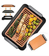 Електричний Бездимний Деко для гриля JE-S37 3000W