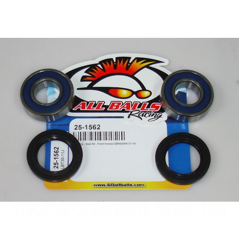 ALL BALLS 25-1562 підшипники переднього колеса 20x42x12 (6004) HONDA CBR600RR 2007-2014