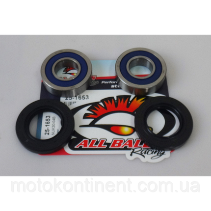 ALL BALLS 25-1653 підшипники переднього колеса 20x45x12 HONDA CBR600F4i/Honda CB600-1000/ CBF500-1000..., фото 1