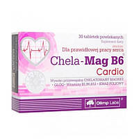 Витамины и минералы Olimp Chela-Mag B6 Cardio, 30 таблеток